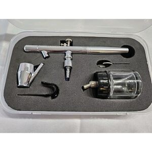 Master Airbrush Model S68LF Multi- Purpose Dual Action Gravity Feed Airbrush Set
